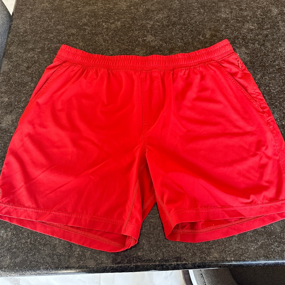 Rhone Mako Shorts- Size XL Red.
